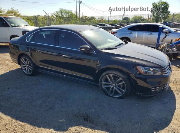 1VWAS7A36GC059849 2016 VOLKSWAGEN PASSAT Черный Передняя правая четверть
