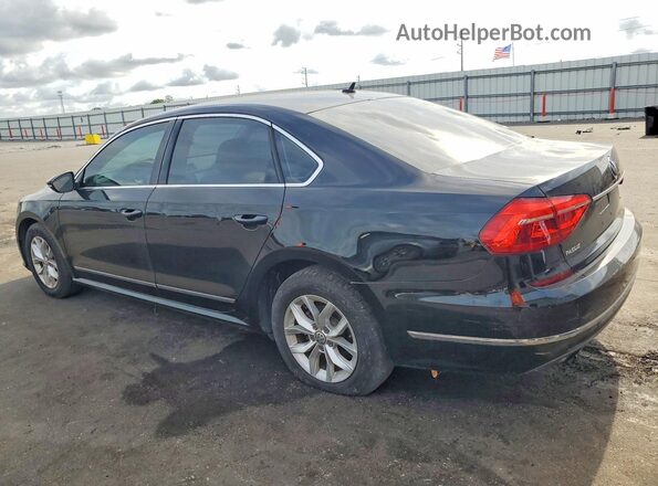 1VWAS7A39GC035562 2016 VOLKSWAGEN PASSAT Black უკანა მარცხენა