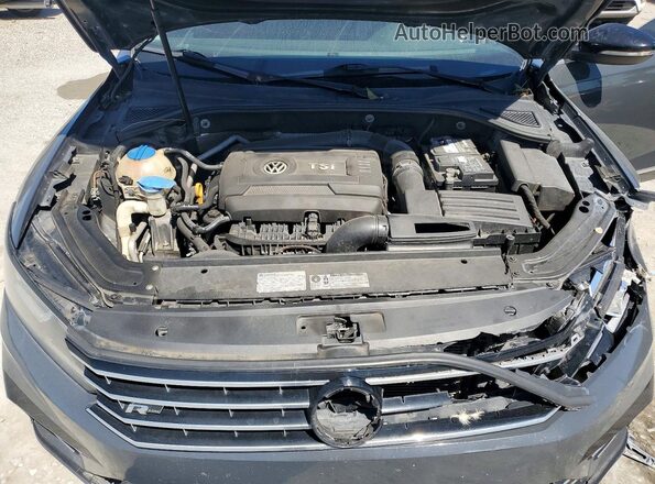 1VWAS7A39GC052099 2016 VOLKSWAGEN PASSAT Серый Вид задней части салона