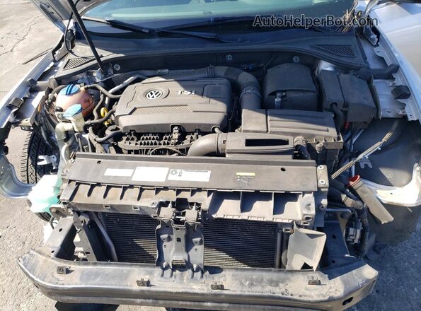 1VWAT7A37GC049487 2016 VOLKSWAGEN PASSAT Серебряный Вид задней части салона