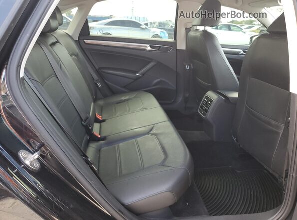 1VWBA7A32JC028354 2018 VOLKSWAGEN PASSAT Черный Вид задних сидений