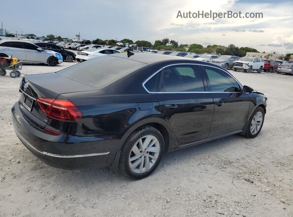 1VWBA7A32JC028354 2018 VOLKSWAGEN PASSAT Черный Задняя правая четверть