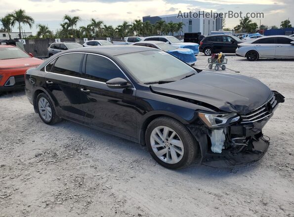 1VWBA7A32JC028354 2018 VOLKSWAGEN PASSAT Черный Передняя правая четверть