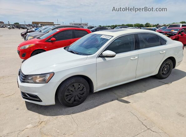 1VWBA7A38JC009727 2018 VOLKSWAGEN PASSAT White Передня ліва чверть