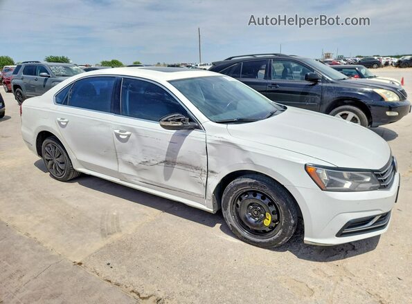 1VWBA7A38JC009727 2018 VOLKSWAGEN PASSAT White Передня права чверть