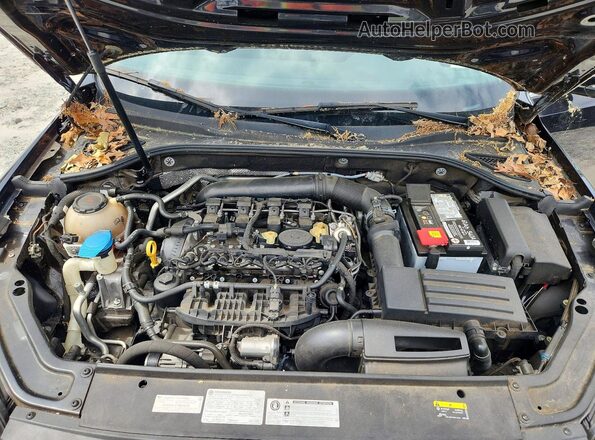 1VWBA7A39JC024723 2018 VOLKSWAGEN PASSAT Черный Вид задней части салона
