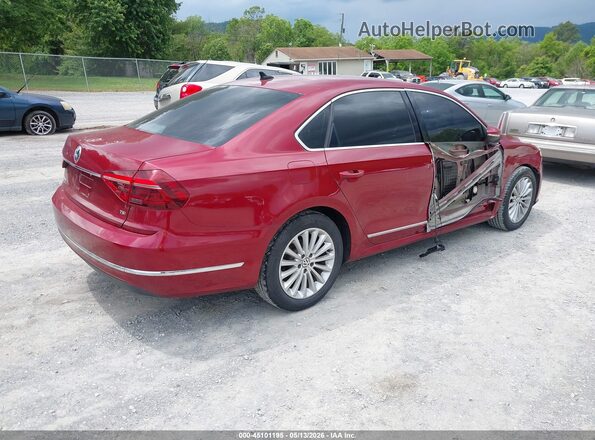 1VWBT7A36HC044982 2017 VOLKSWAGEN PASSAT Red Tył prawy