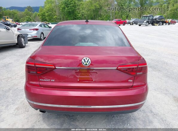 1VWBT7A36HC044982 2017 VOLKSWAGEN PASSAT Red 