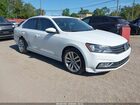 2016 Volkswagen Passat 1.8t Sel/1.8t Sel Premium White vin: 1VWCS7A37GC050098