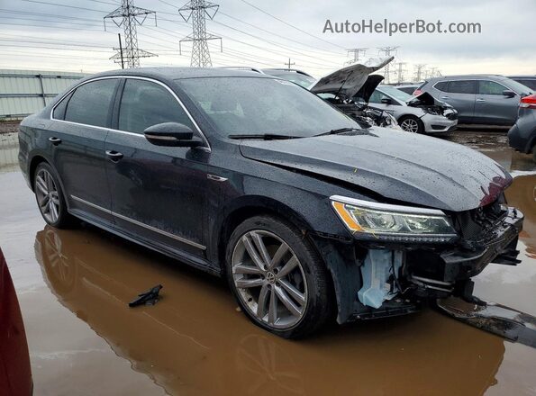 1VWDT7A34HC084566 2017 VOLKSWAGEN PASSAT Черный Передняя правая четверть