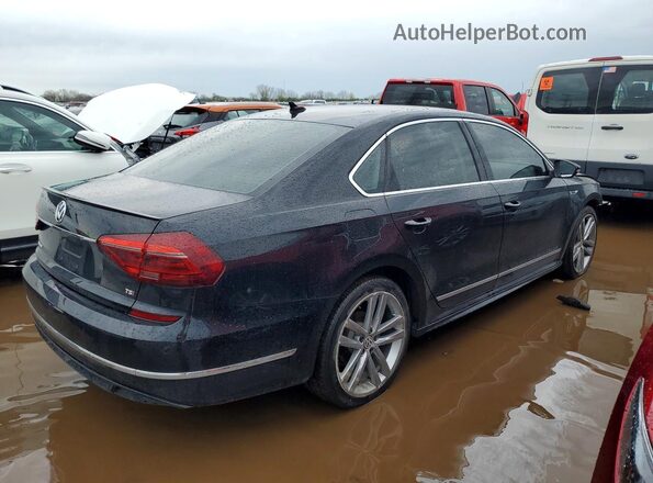 1VWDT7A34HC084566 2017 VOLKSWAGEN PASSAT Черный Задняя правая четверть