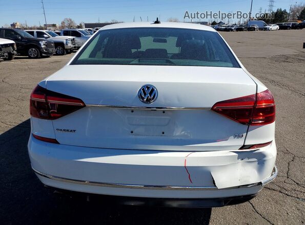 1VWDT7A36HC043520 2017 VOLKSWAGEN PASSAT Белый Вид сзади