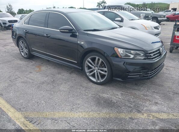 1VWDT7A37HC051898 2017 VOLKSWAGEN PASSAT Black Przód prawy