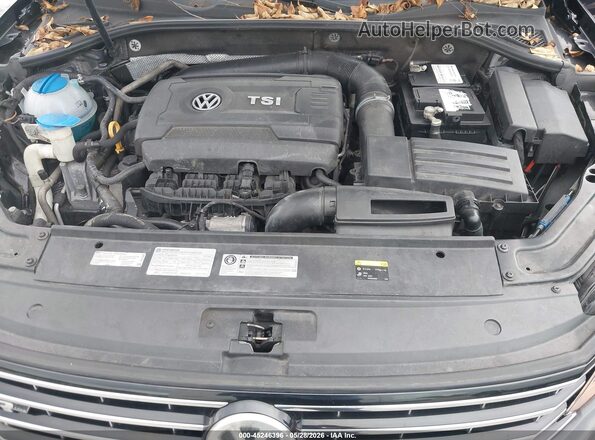 1VWDT7A37HC051898 2017 VOLKSWAGEN PASSAT Black Widok z tyłu
