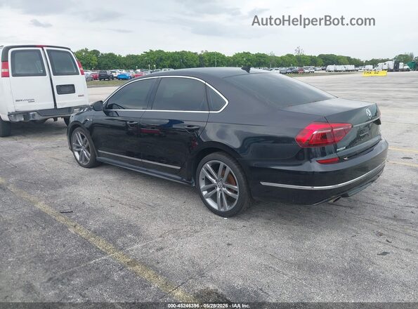 1VWDT7A37HC051898 2017 VOLKSWAGEN PASSAT Black Tył lewy