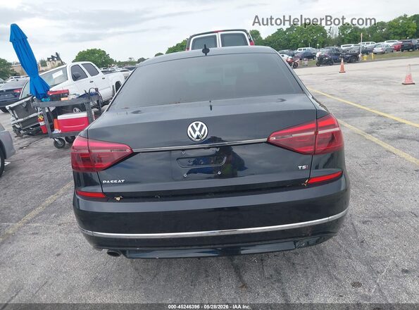 1VWDT7A37HC051898 2017 VOLKSWAGEN PASSAT Black 