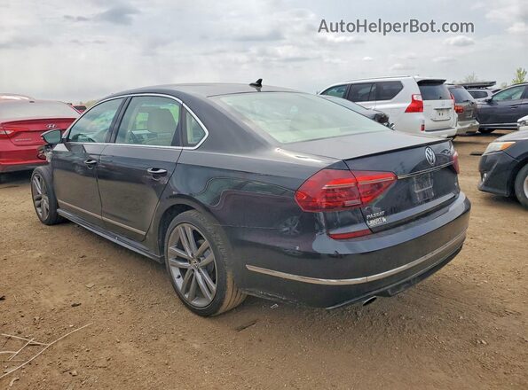 1VWDT7A37HC062934 2017 VOLKSWAGEN PASSAT Черный Задняя левая четверть