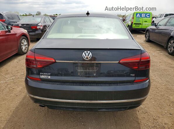 1VWDT7A37HC062934 2017 VOLKSWAGEN PASSAT Черный Вид сзади