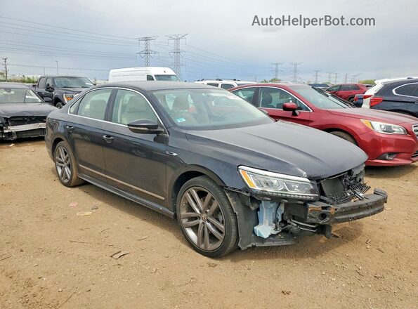 1VWDT7A37HC062934 2017 VOLKSWAGEN PASSAT Черный Передняя правая четверть