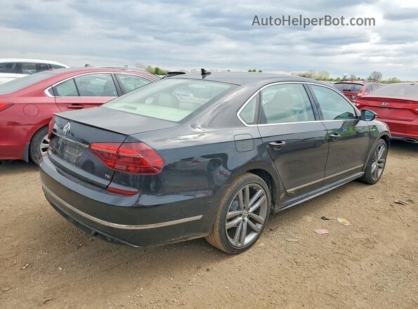 1VWDT7A37HC062934 2017 VOLKSWAGEN PASSAT Черный Задняя правая четверть