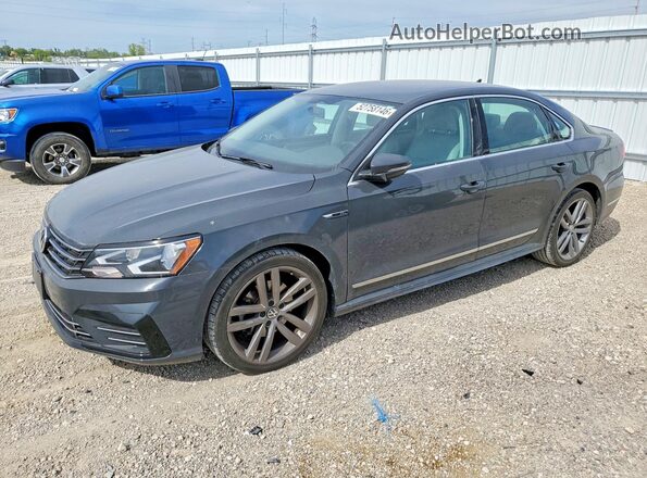 1VWDT7A37HC063291 2017 VOLKSWAGEN PASSAT Угольный Передняя левая четверть