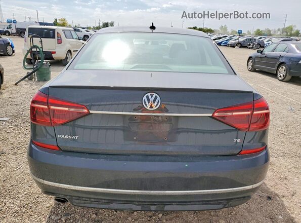 1VWDT7A37HC063291 2017 VOLKSWAGEN PASSAT Угольный Вид сзади