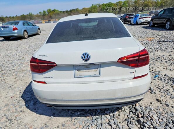 1VWDT7A37HC086330 2017 VOLKSWAGEN PASSAT Белый Вид сзади
