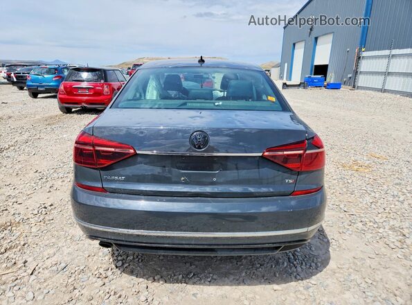 1VWDT7A38HC026086 2017 VOLKSWAGEN PASSAT Серый Вид сзади