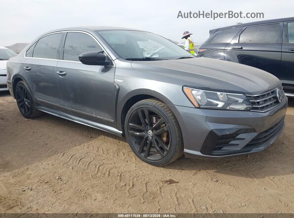 1VWDT7A3XHC076844 2017 VOLKSWAGEN PASSAT Серый Передняя правая четверть