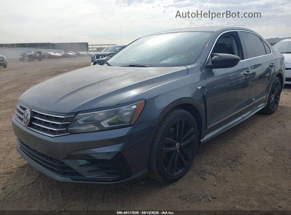 1VWDT7A3XHC076844 2017 VOLKSWAGEN PASSAT Серый Передняя левая четверть
