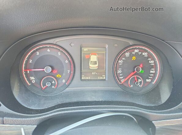 1VWMA7A32MC017366 2021 VOLKSWAGEN PASSAT Черный Вид щитка приборов