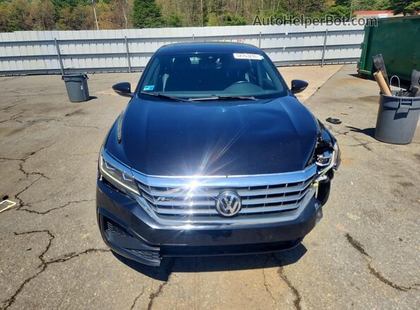 1VWMA7A32MC017366 2021 VOLKSWAGEN PASSAT Черный Вид спереди