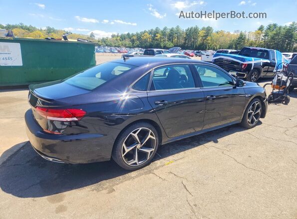1VWMA7A32MC017366 2021 VOLKSWAGEN PASSAT Черный Задняя правая четверть