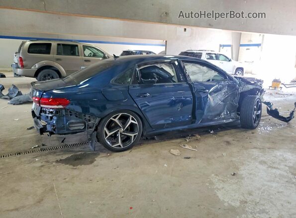 1VWMA7A39LC018917 2020 VOLKSWAGEN PASSAT Синий Задняя правая четверть