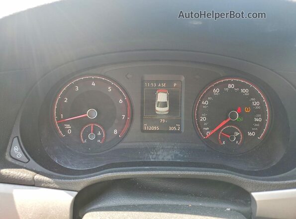 1VWWA7A33LC010465 2020 VOLKSWAGEN PASSAT Черный Вид щитка приборов