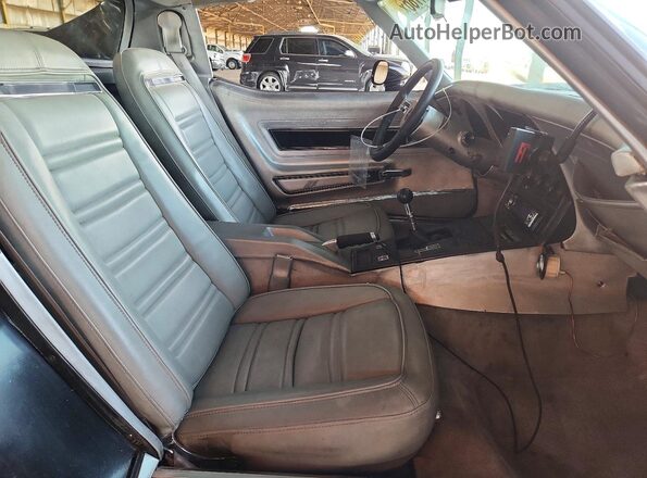 1Z37L7S433577 1977 CHEVROLET CORVETTE Черный Вид задних сидений