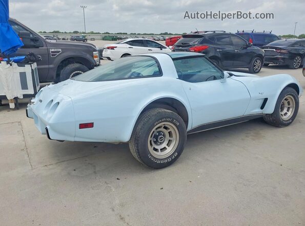 1Z8749S440930 1979 CHEVROLET CORVETTE Blue Tył prawy