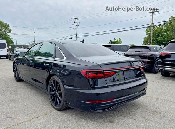 WAU8DAF85KN012304 2019 AUDI A8 Черный Передняя правая четверть
