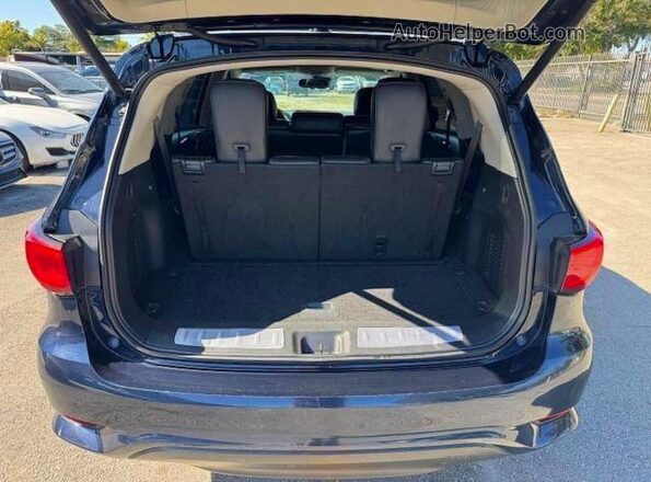 5N1DL0MM9LC538281 2020 INFINITI QX60 Blue Vista de la etiqueta del VIN