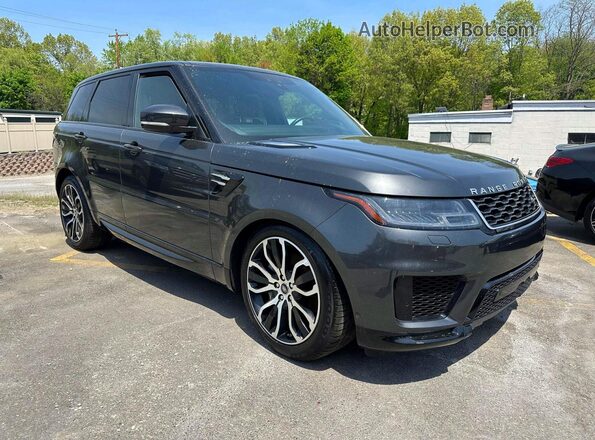 SALWR2RV3KA851080 2019 LAND ROVER RANGE Gray Vista frontal
