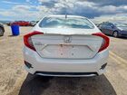 2019 Honda Civic Ex White vin: 19XFC1F30KE215042