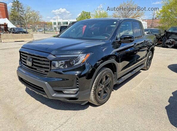 5FPYK3F80NB50 2022 HONDA RIDGELINE Черный Задняя правая четверть
