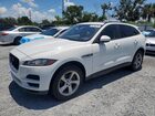2018 Jaguar F-pace Premium White vin: SADCJ2FXXJA322266