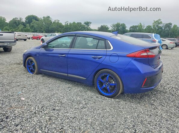 KMHC05LC5KU110419 2019 HYUNDAI IONIQ Blue უკანა მარჯვენა