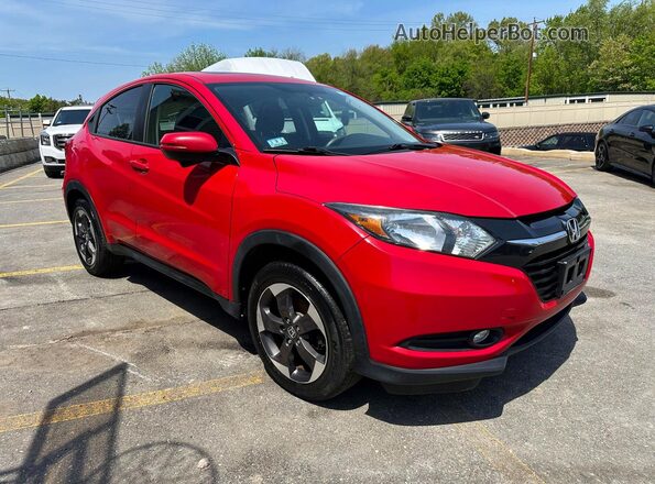 3CZRU6H54JM717508 2018 HONDA HR-V Red წინა ხედი