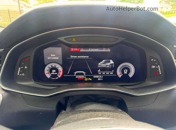 WAUL2AF2XKN114306 2019 AUDI A6 Черный Вид щитка приборов