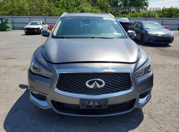 5N1DL0MM6KC511439 2019 INFINITI QX60 Серый Вид сзади