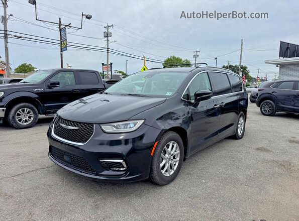 2C4RC1BG4MR538937 2021 CHRYSLER PACIFICA Черный Задняя левая четверть