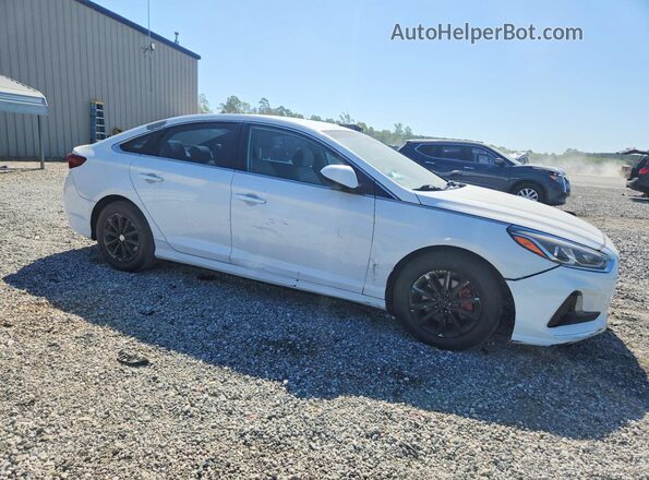 5NPE24AF7JH620407 2018 HYUNDAI SONATA White Вид спереду