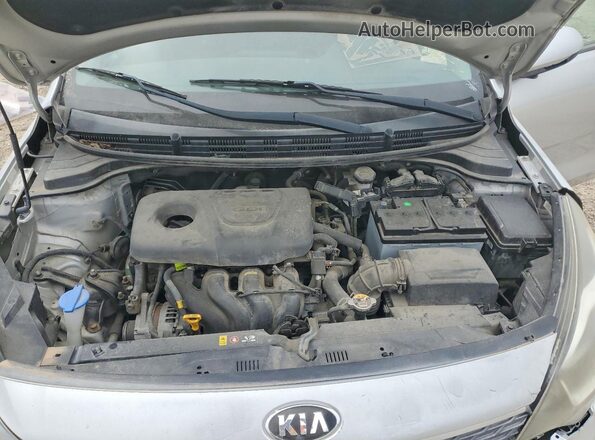 3KPA24ABXKE179454 2019 KIA RIO Серебряный Вид подкапотного пространства
